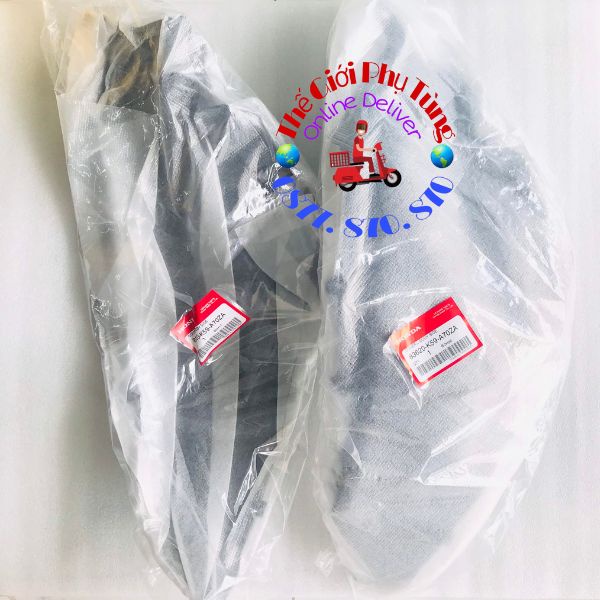 Nhựa nhám - Cốp Fi ốp gác chân Vario - Click 2018- 2021 Zin Honda Thái Lan - 83620-K59-A70ZA/ 83520-K59-A70ZA