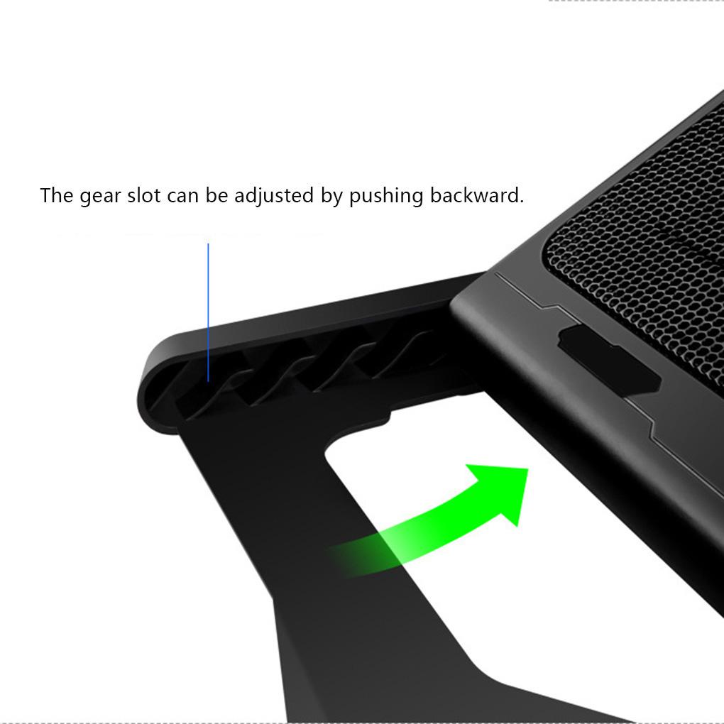 Giá Đỡ 6 QuạT TảN NhiệT 2 CổNg USB Chuyên DụNg Cho Laptop Notebook