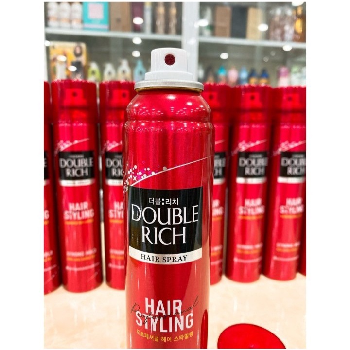 Keo Xịt Giữ Nếp Tóc DOUBLE RICH Hair Spray 170ml