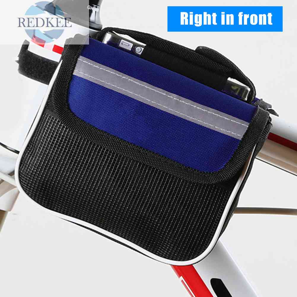 Túi Đựng Điện Thoại Gắn Khung Trước Xe Đạp Leo Núi Tiện Lợi