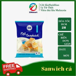 Sandwich Cá - Cá Hồi Sandwich - Viên Thả Lẩu Malay