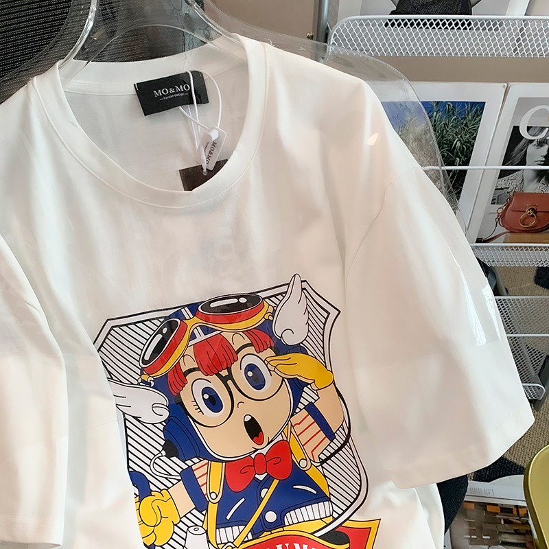 NRVP Áo Thun Unisex Mùa Hè Dáng Suông Tay Cộc Phong Cách Hàn Quốc Cho Nam Nữ