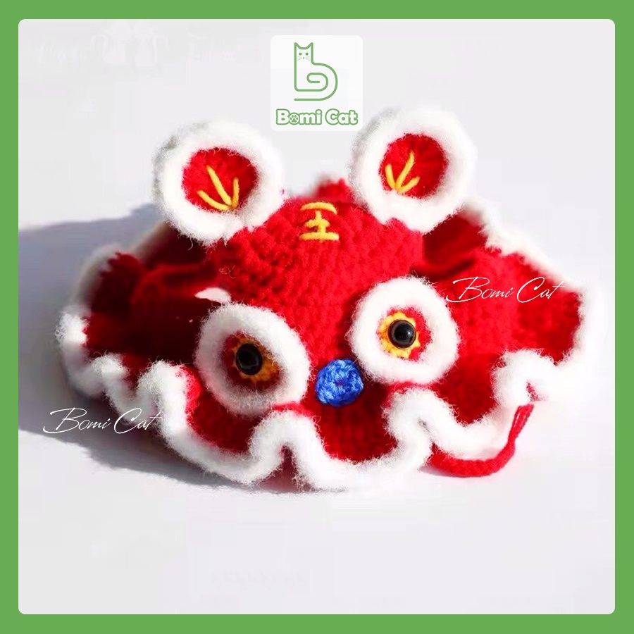 Mũ len cho mèo hình kỳ lân đủ size S, M, L đến 10kg