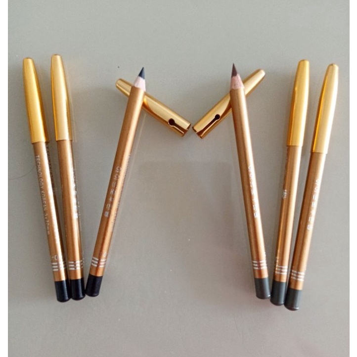 Combo 2 cây Chì kẻ viền mí mini màu nâu