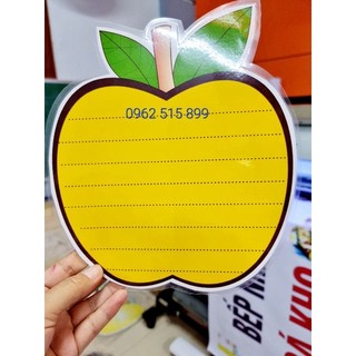 Quả táo sau có nam châm lá.