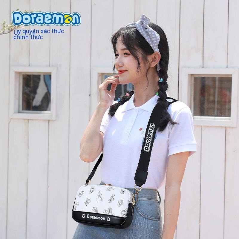 Doraemon mùa thu và mùa đông túi cô gái túi mới túi quà sinh nhật 2023 túi quà sinh nhật túi đeo một vai túi máy ảnh của phụ nữ