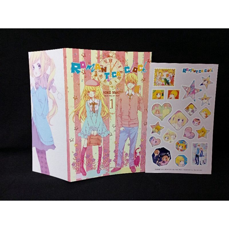 Sticker kèm Manga Romantica Clock 1