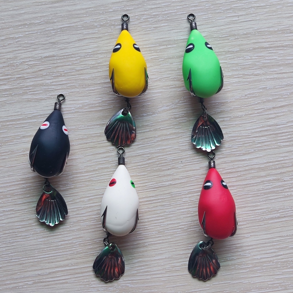 Mồi câu lure F35 chìm lững lưỡi độ AR15