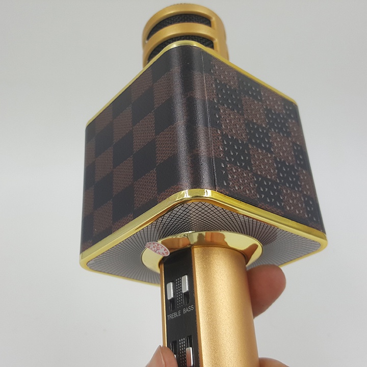 Micro karaoke bluetooth SD18 không dây kết nối trên điện thoại kèm loa 368