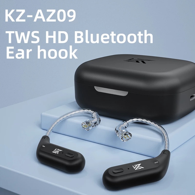 Tai Nghe KZ AZ09 Bluetooth 5.2 Không Dây HIFI Có Hộp Sạc Cho KZ TRN CCA