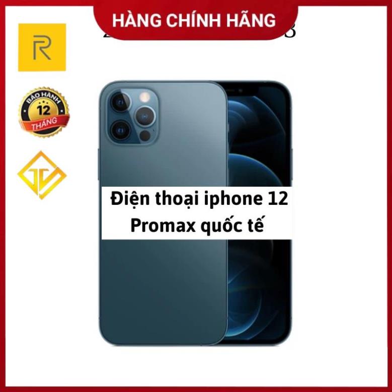 Điện thoại 12pro max xanh 256Gb máy chính hãng bảo hành 12 tháng --Bản chuẩn quốc tế