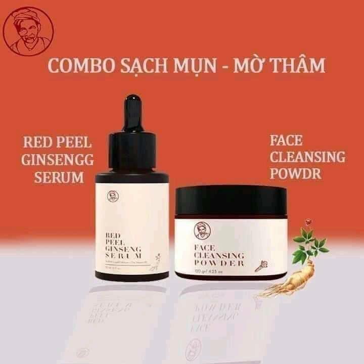 Combo Sạch Mụn Hỏa Tốc Bà Lão Serum Sạch Mụn Liền Da