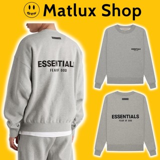   BEST QUALITY  Áo sweater FEAR OF GOD FOG ESSENTIALS SS22 Dark Oatmeal in nhung cao cấp Áo nỉ form rộng ESSENTIALS 