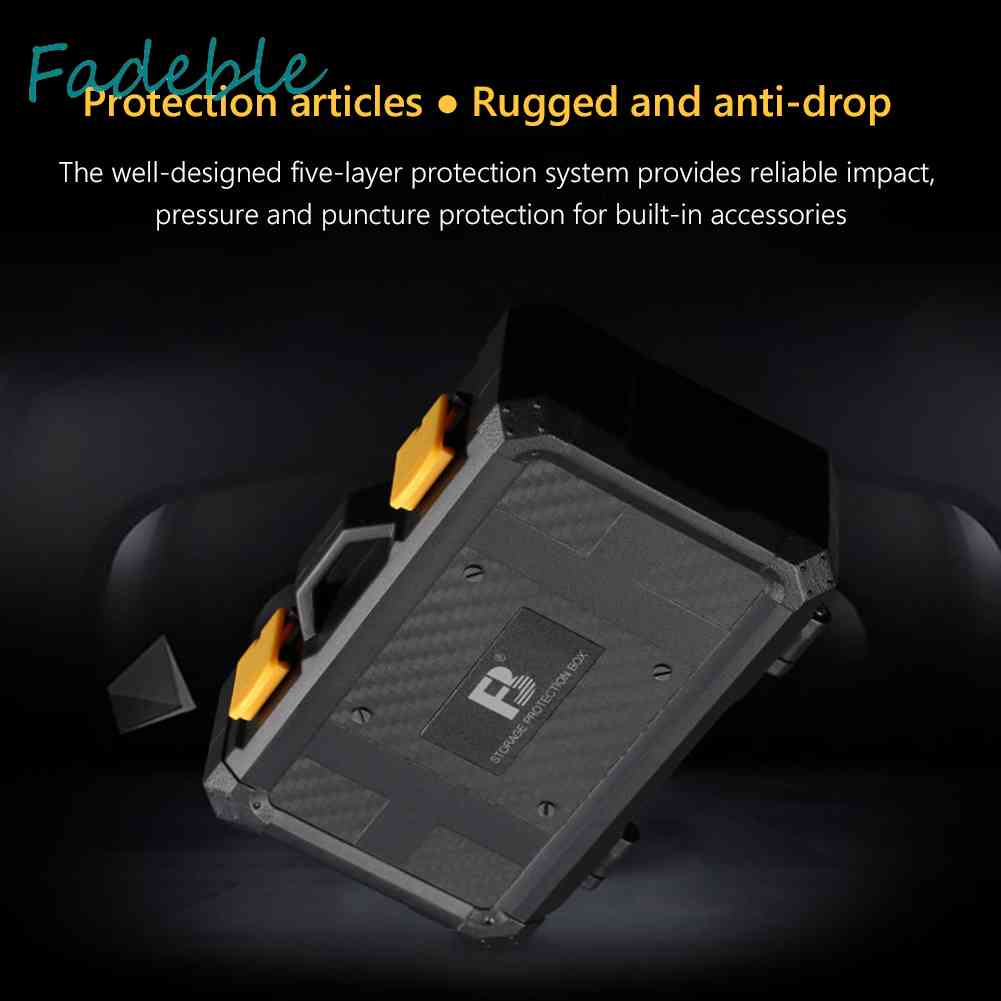 Hộp Đựng Bảo Vệ Pin Máy Ảnh DSLR Thẻ Nhớ SD TF Giá Đỡ