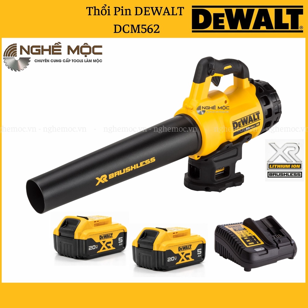 Máy thổi pin Dewalt DCM562 chính hãng máy thổi lá Dewalt 562 chính hãng Nghề Mộc