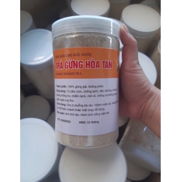 500gr Bột gừng hoà tan nguyên chất loại 1