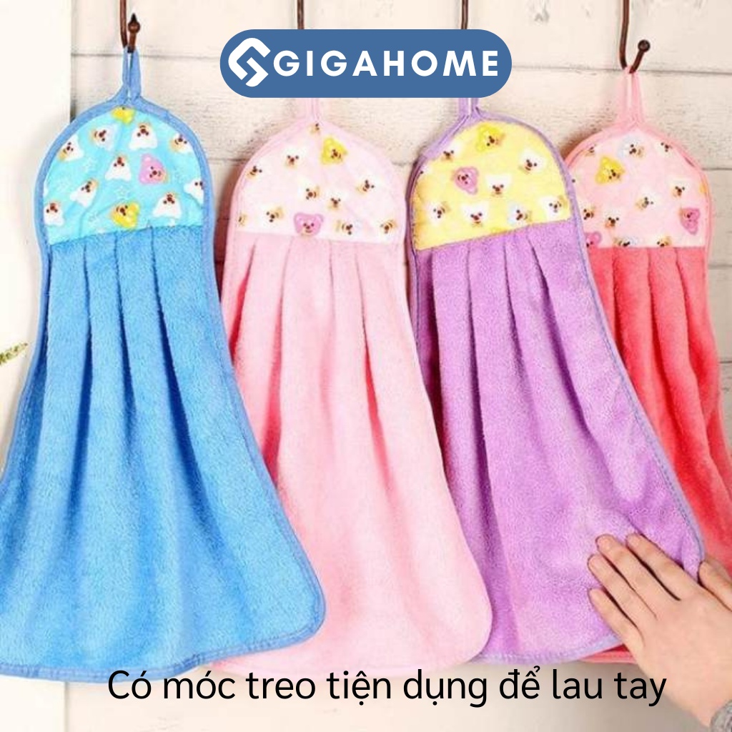 Khăn Lau Tay Nhà Bếp Treo Tường GIGAHOME Siêu Mềm Mại, Thấm Hút Tốt 2696