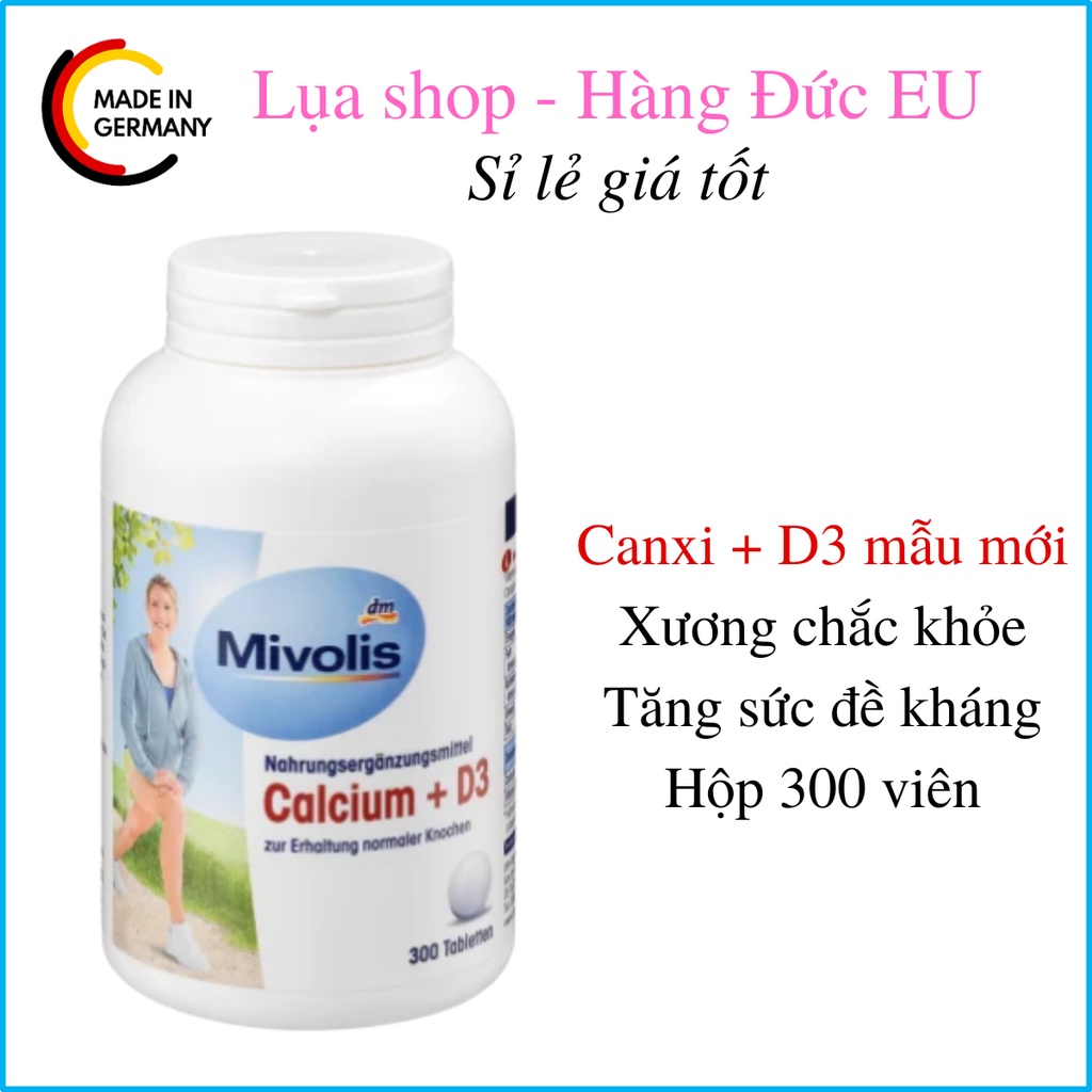 Viên uống bổ sung canxin, vitamin D3 Mivolis giúp xương chắc khỏe thumbnail