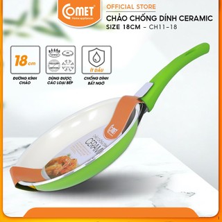 [LIFEMC11M2ADP -12% đơn 250K] Chảo chống dính ceramic Comet CH11-18