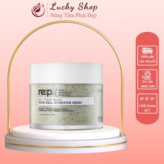 Mặt nạ đất sét hữu cơ re:p giảm mụn và se khít lỗ chân lông - rep bio fresh mask