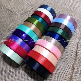 Ruybang Lụa bản 2cm Dài 22m Trang Trí Gói Quà