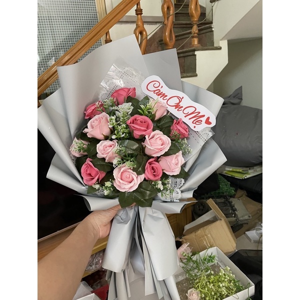 BÓ HOA SÁP HOA LÁ QUÀ TẶNG 20/11