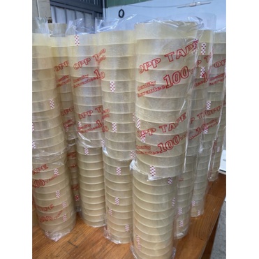 Băng keo 15MM, 20MM- 100Y dùng dán quà độ dính cao,dùng cho văn phòng phẩm cuộn lớn 1,5cm, 2cm