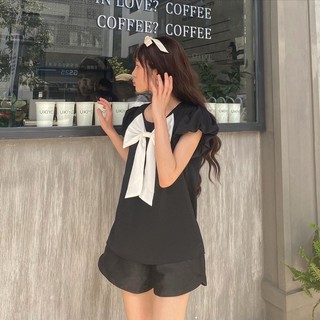 áo phối nơ Niki top