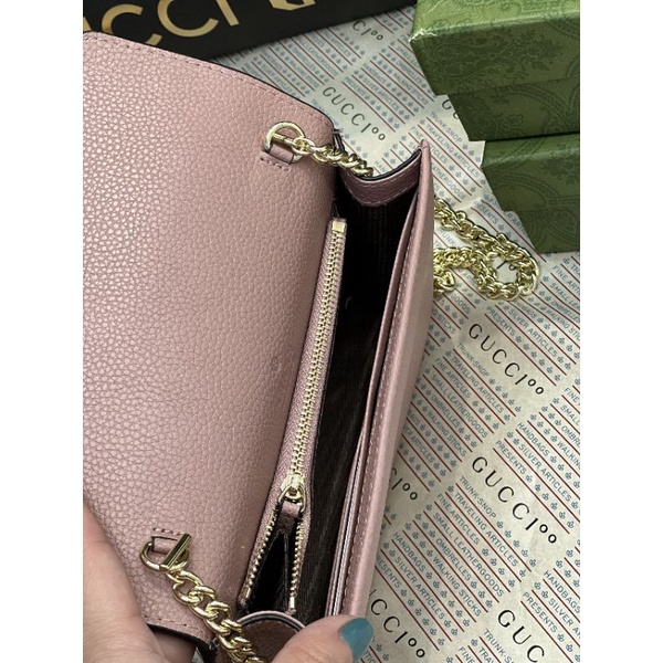 Túi đeo chéo nữ Woc da bò sz19cm phom chuẩn logo rõ nét fullbox hãng