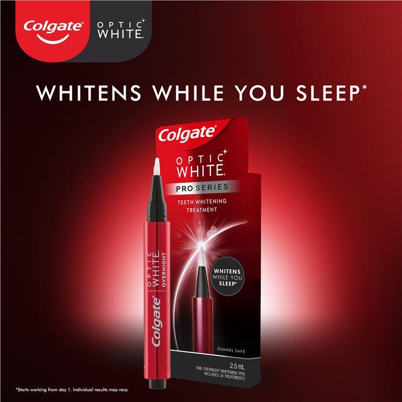 Bút làm trắng răng qua đêm Colgate 2,5ml -Bản Úc