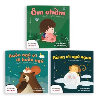 Sách - 3 cuốn buồn ngủ ơi là buồn ngủ + ôm chầm + rừng ơi ngủ ngon