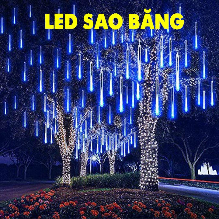 Đèn led sao băng dùng trang trí ngoài trời,sân vườn