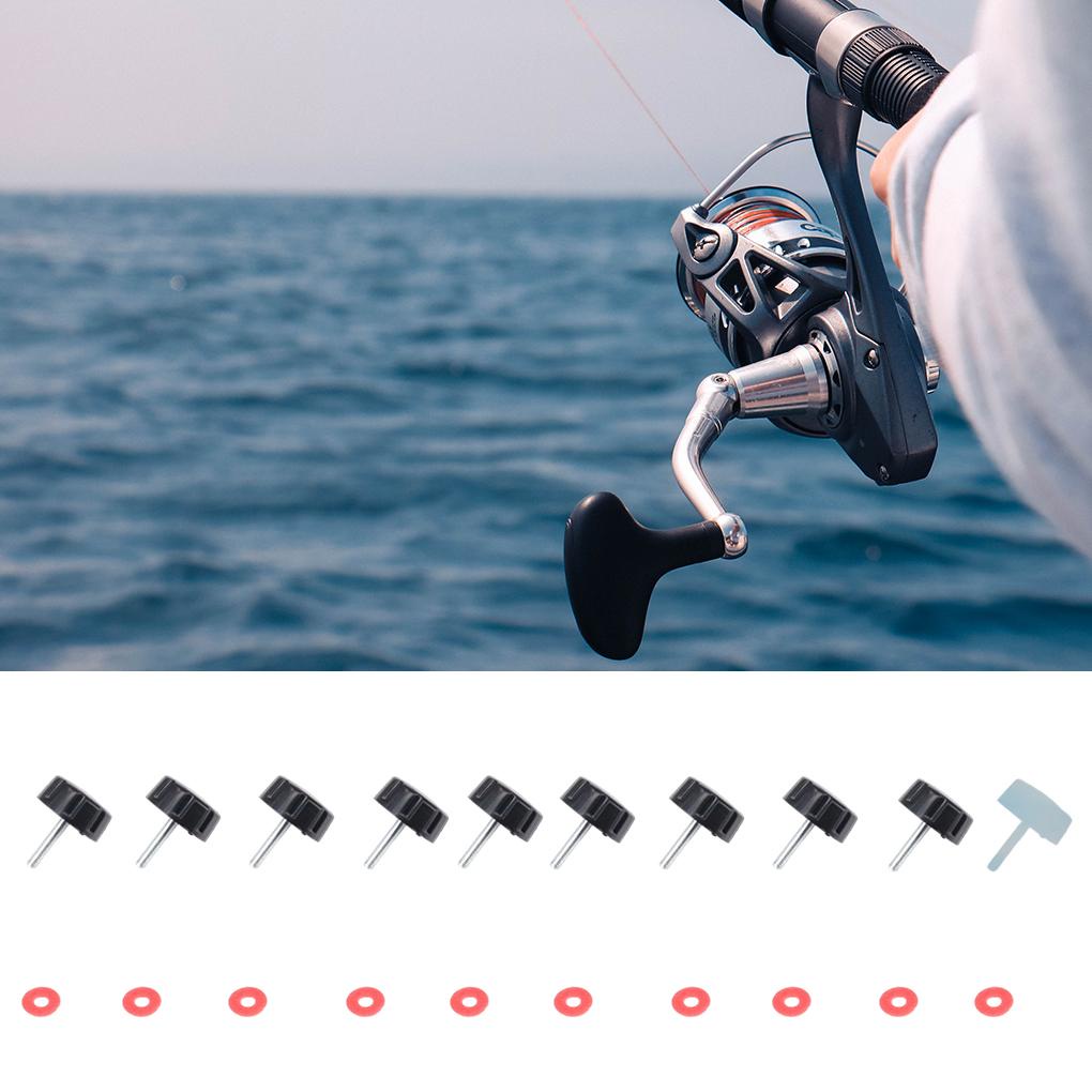 Set 10 Nắp Đậy Máy Câu Cá Kèm Ốc Vít Chuyên Dụng