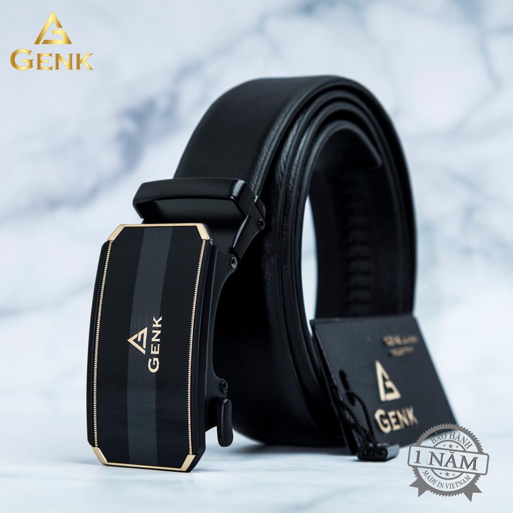 Thắt Lưng Nam Da Nappa Nguyên Thuỷ Cao Cấp Genk-GDL09 ®️