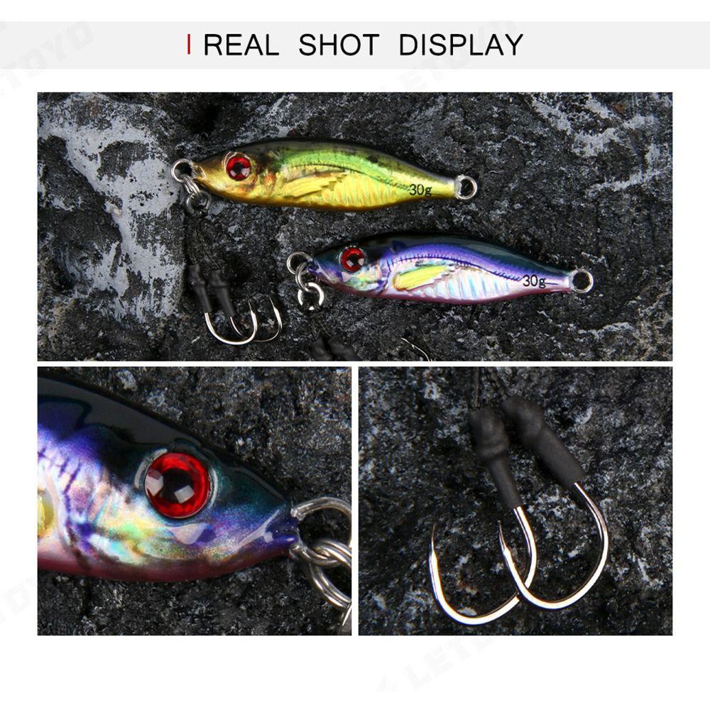 Mồi Câu Cá Giả Bằng Kim Loại 24 30G 59MM Nhiều Màu Sắc Bắt Mắt