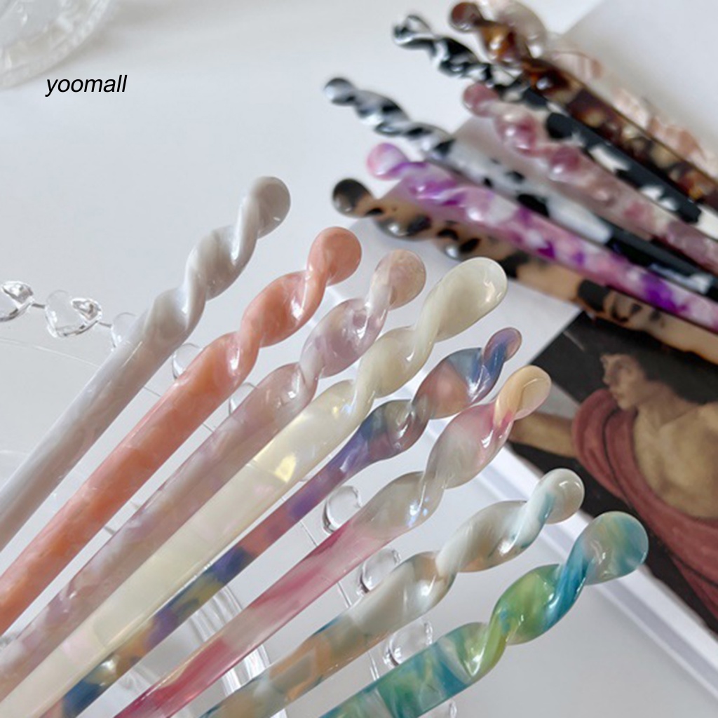 / Yo / Trâm Cài Tóc Hình Xoắn Cổ Điển Trọng Lượng Nhẹ Cho Nữ