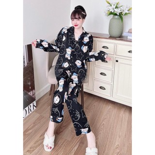 đồ bộ ngủ pyjama mango cao cấp (50-85KG)