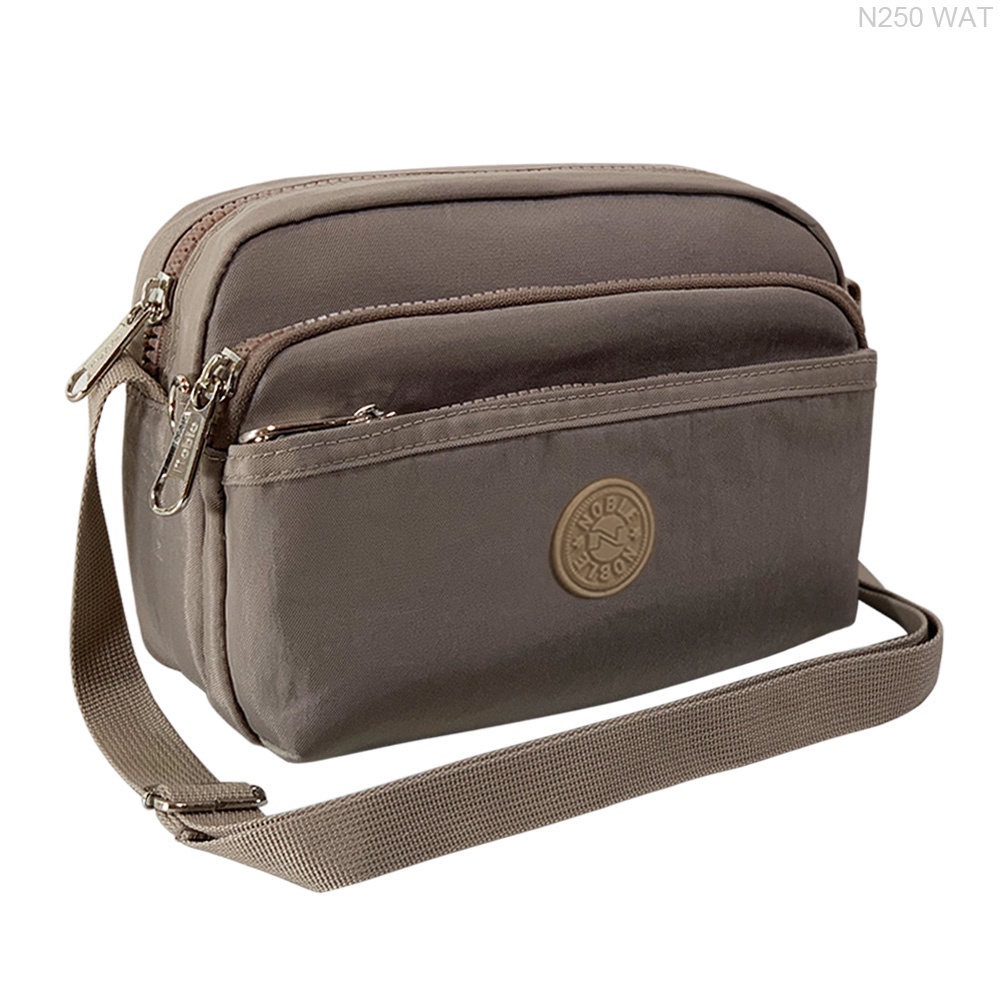 Túi đeo chéo 3 ngăn, hàng chính hãng, chất liệu vải dù siêu bền, chịu nước và chống bám bẩn. Mã N250NHA
