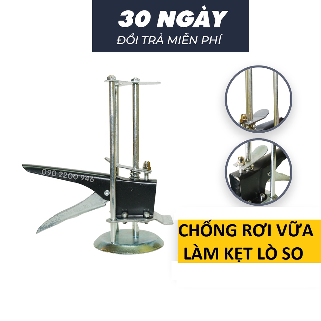 Kích kê gạch ốp lát đá có che vữa | Con đội gạch ốp tường 3 trụ | con đội lấy cốt | kích nâng gạch | loại xịn | có thước