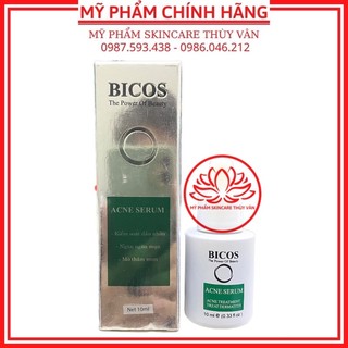 Serum ngăn ngừa mụn mờ thâm chính hãng bicos 10ml
