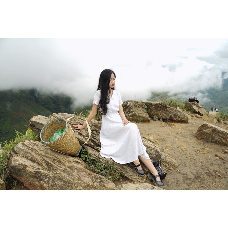 Váy Xanh Pastel Xinh Xắn