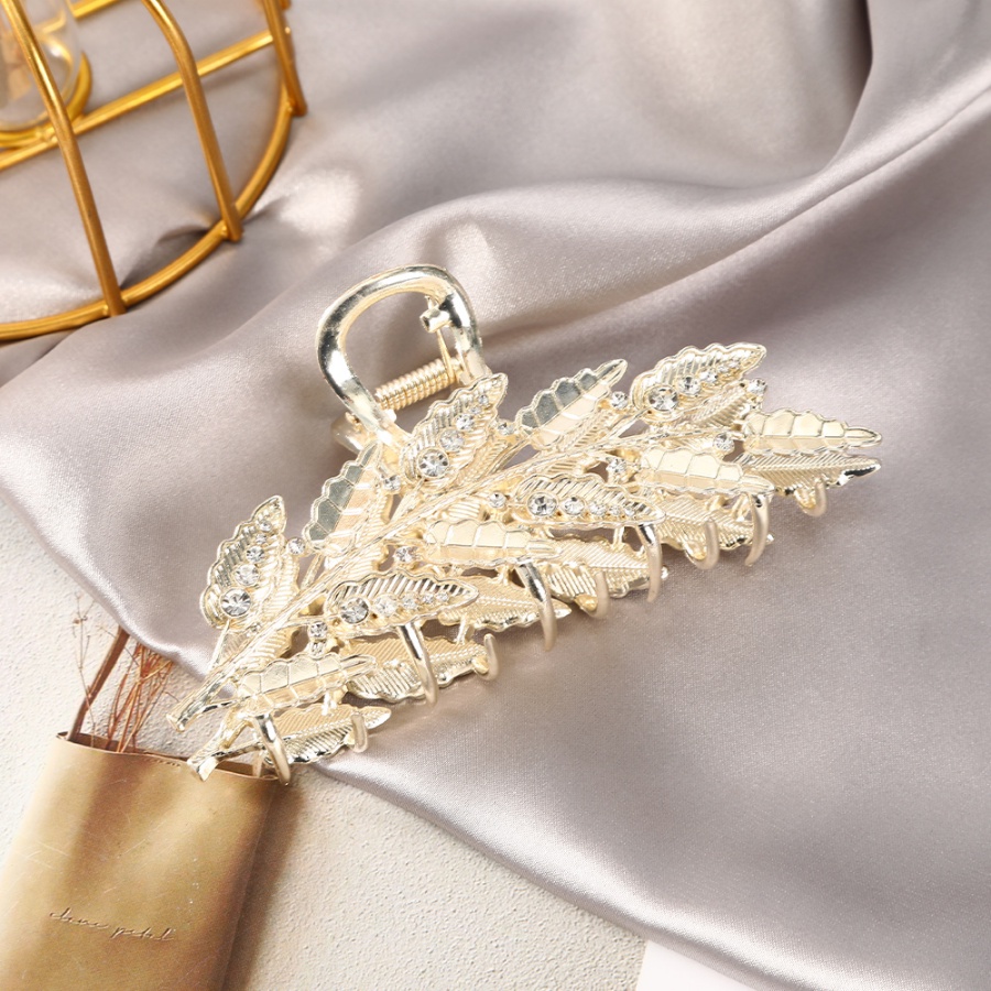 Kẹp Tóc Đính Đá Kim Loại Lấp Lánh Thời Trang Hàn Quốc Cho Nữ