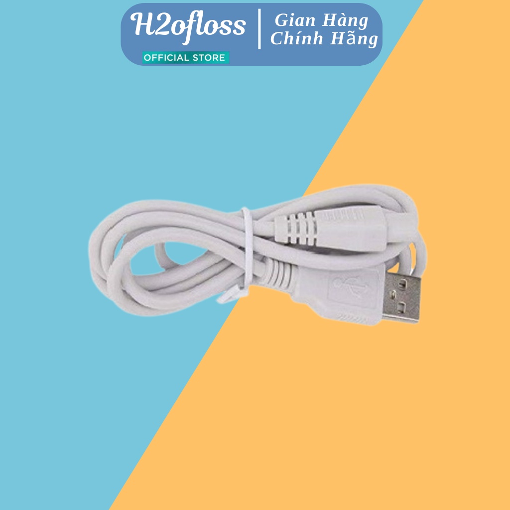 Dây sạc máy tăm nước h2ofloss HF-2/ HF-6/ HF-6P/HF-9P/ HF-10(bản cũ), Sử dụng cho tất cả các dòng máy của H2ofloss
