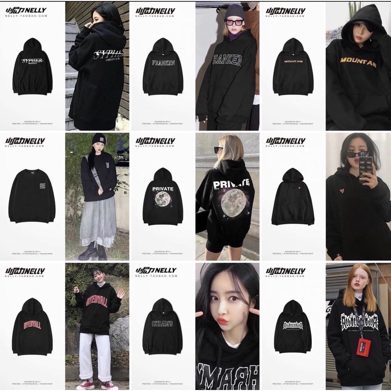 HOODIE NELLY SALE UP 70% ĐẶT HÀNG QUA IG : Cherry.order__