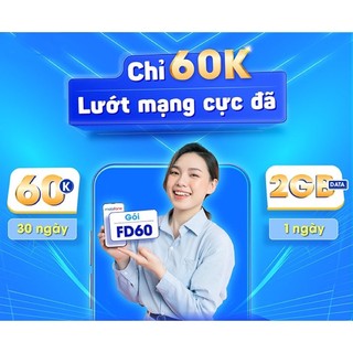 Sim Mobifone 4G gói cước FD60, C90N, Max90, Max120