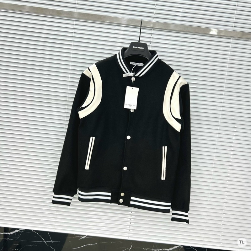 Áo Khoác Bomber Teddy Dạ 3 Lớp Viền Da