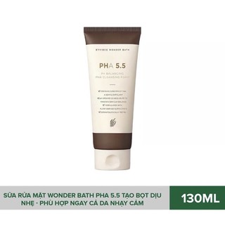 Sữa rửa mặt byvibes wonder bath pha 5.5 dịu nhẹ 130ml