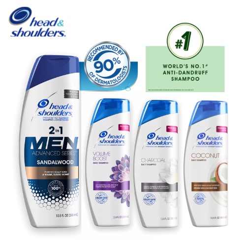 NHẬP MỸ - DẦU GỘI SẠCH GÀU HEAD&SHOULDER MỸ DANDRUFF SHAMPOO