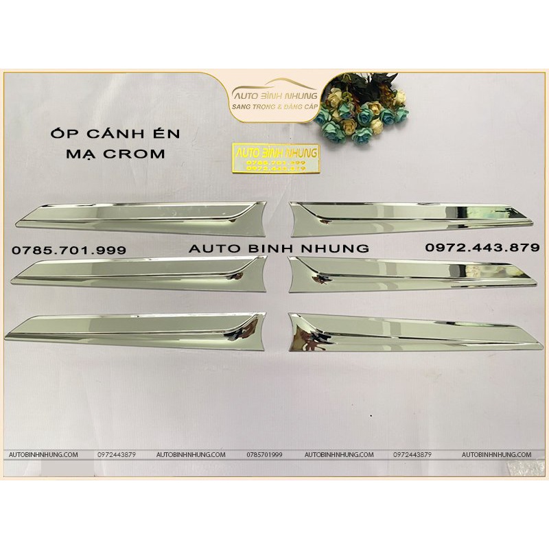 Ốp logo CÁNH ÉN ,ốp trang trí cánh chim đầu cabin màu mạ crom,mạ vàng,mạ titan trang trí logo xe tải,xe ben,đầu kéo