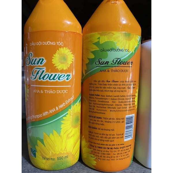 Dầu gội thảo dược  DHA hương dương 550ml